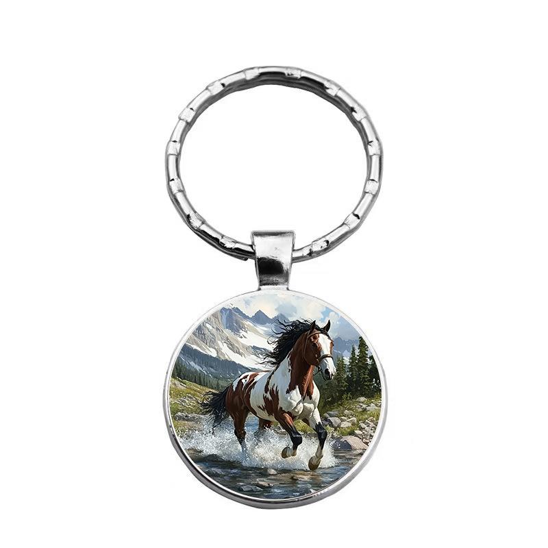 Брелок З Біжучим Конем Односторонній Скляний Кабошон З Малюнком Коня Тваринний Брелок Для Ключів Кінні Аксесуари Для Чоловіків Жінок A2
Брелок З Біжучим Конем Односторонній Скляний Кабошон З Малюнком Коня Тваринний Брелок Для Ключів Кінні Аксесуари Для Чоловіків Жінок A2