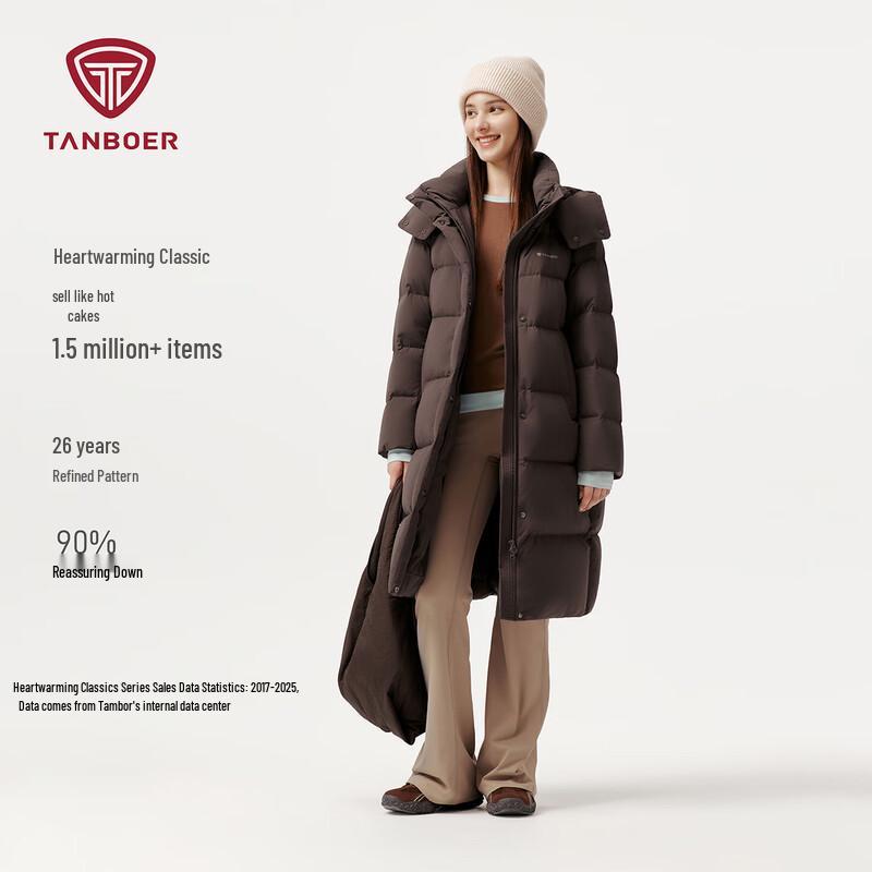 Tanboer Women s Detachable Hood Mid-length Down Jacket TB5530760A XL (175)
Tanboer Women s Detachable Hood Mid-length Down Jacket TB5530760A XL (175)