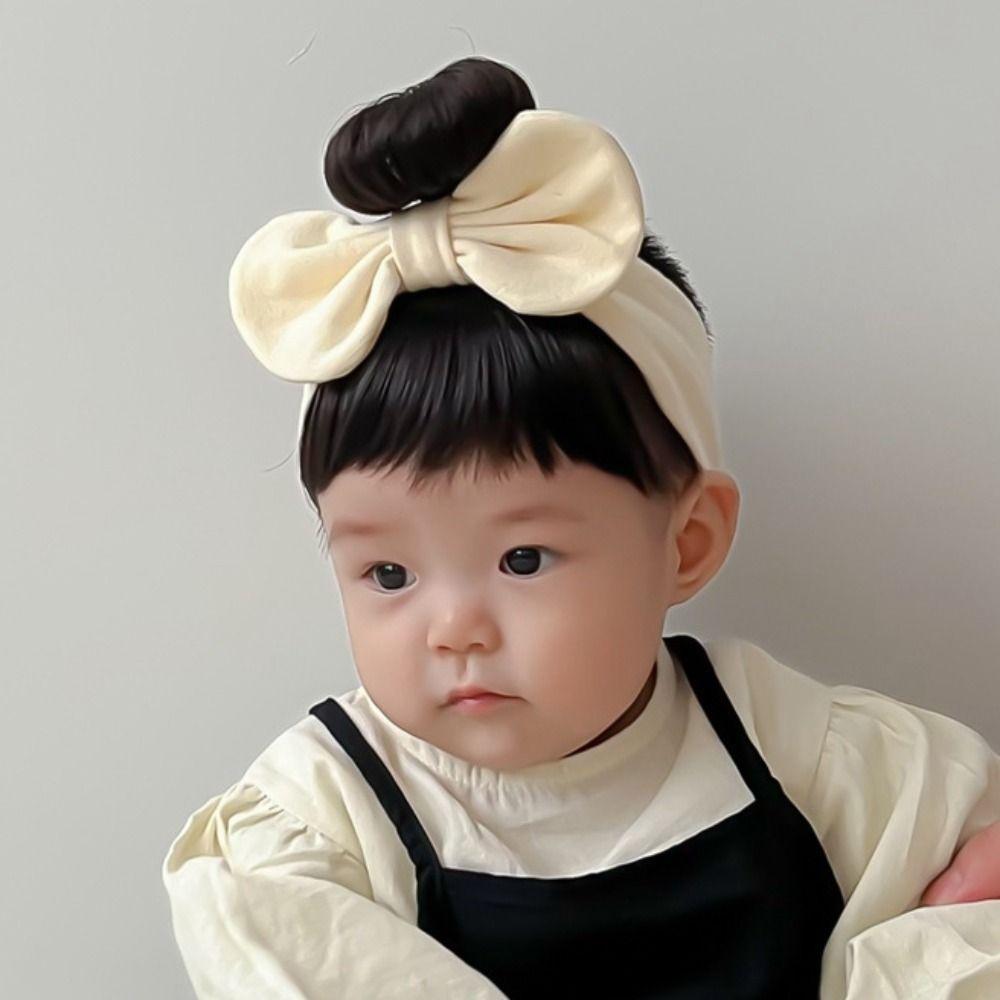 Cotton Baby Hair Bands Wig Bowknot Infant Hairpiece Bangs Chignons Headband Photography Props зелений
Cotton Baby Hair Bands Wig Bowknot Infant Hairpiece Bangs Chignons Headband Photography Props зелений
