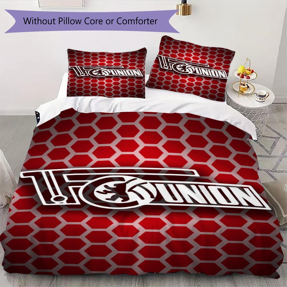 Union Berlin Pattern Bedding uilt Set uilt Cover Pillowcase Home Decoration Birthday Gift (1 * duvet cover + 2 * pillowcase without core)96 220x240cm
Union Berlin Pattern Bedding uilt Set uilt Cover Pillowcase Home Decoration Birthday Gift (1 * duvet cover + 2 * pillowcase without core)96 220x240cm
