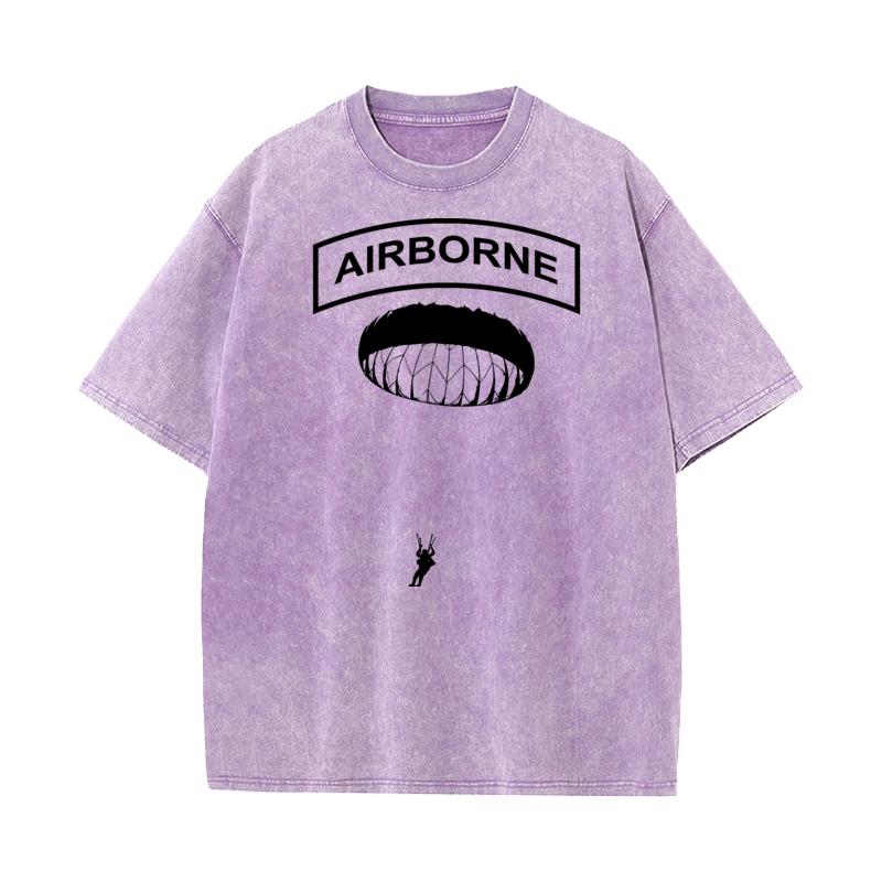 Airborne Paratrooper Jump Geek Lovers Day Cotton ONeck Unisexs Tops Tees Washed Tshirts Classic vintage Washed T Shirts S
Airborne Paratrooper Jump Geek Lovers Day Cotton ONeck Unisexs Tops Tees Washed Tshirts Classic vintage Washed T Shirts S