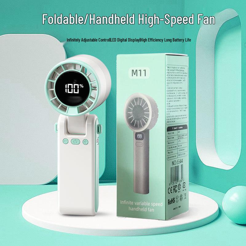 Portable USB Rechargeable Neck-Hanging Fan: Compact and High-Speed for Outdoor Use 58*58*165mm - English Color Box
Portable USB Rechargeable Neck-Hanging Fan: Compact and High-Speed for Outdoor Use 58*58*165mm - English Color Box