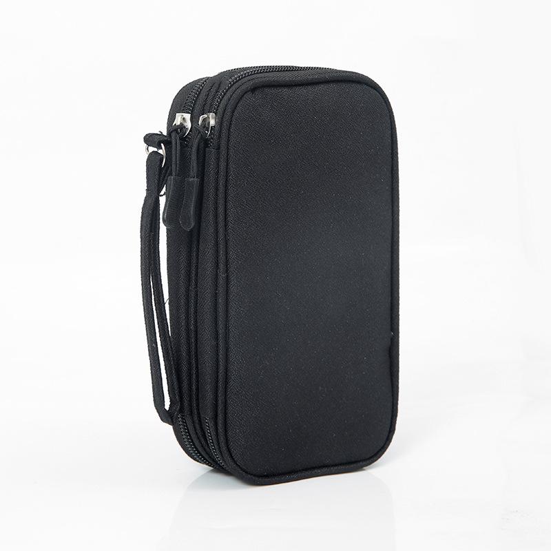 Portable Multi-function Travel Digital Organizer Pouch for Charger Cable Hard Drive and USB чорний
Portable Multi-function Travel Digital Organizer Pouch for Charger Cable Hard Drive and USB чорний