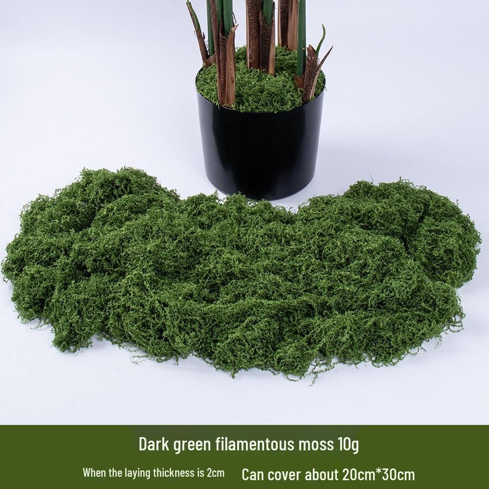 Moss Silk Yarn for DIY Landscaping and Bonsai Decoration - Green Plant Lawn and Gardening Accessory
Moss Silk Yarn for DIY Landscaping and Bonsai Decoration - Green Plant Lawn and Gardening Accessory