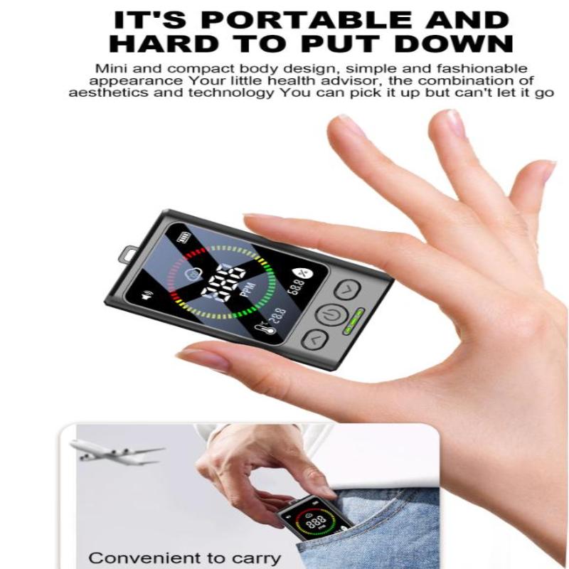 Портативний детектор чадного газу 3-в-1, цифровий сигналізатор чадного газу з можливістю перезарядки, підходить для будинків, гаражів та офісів one size
Портативний детектор чадного газу 3-в-1, цифровий сигналізатор чадного газу з можливістю перезарядки, підходить для будинків, гаражів та офісів one size