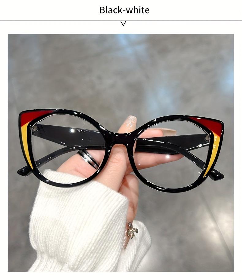 2025Blue Light Blocking Cat Eye Glasses with Gradient Color Frame, Transparent Lenses for Men and Women чёрный
2025Blue Light Blocking Cat Eye Glasses with Gradient Color Frame, Transparent Lenses for Men and Women чёрный