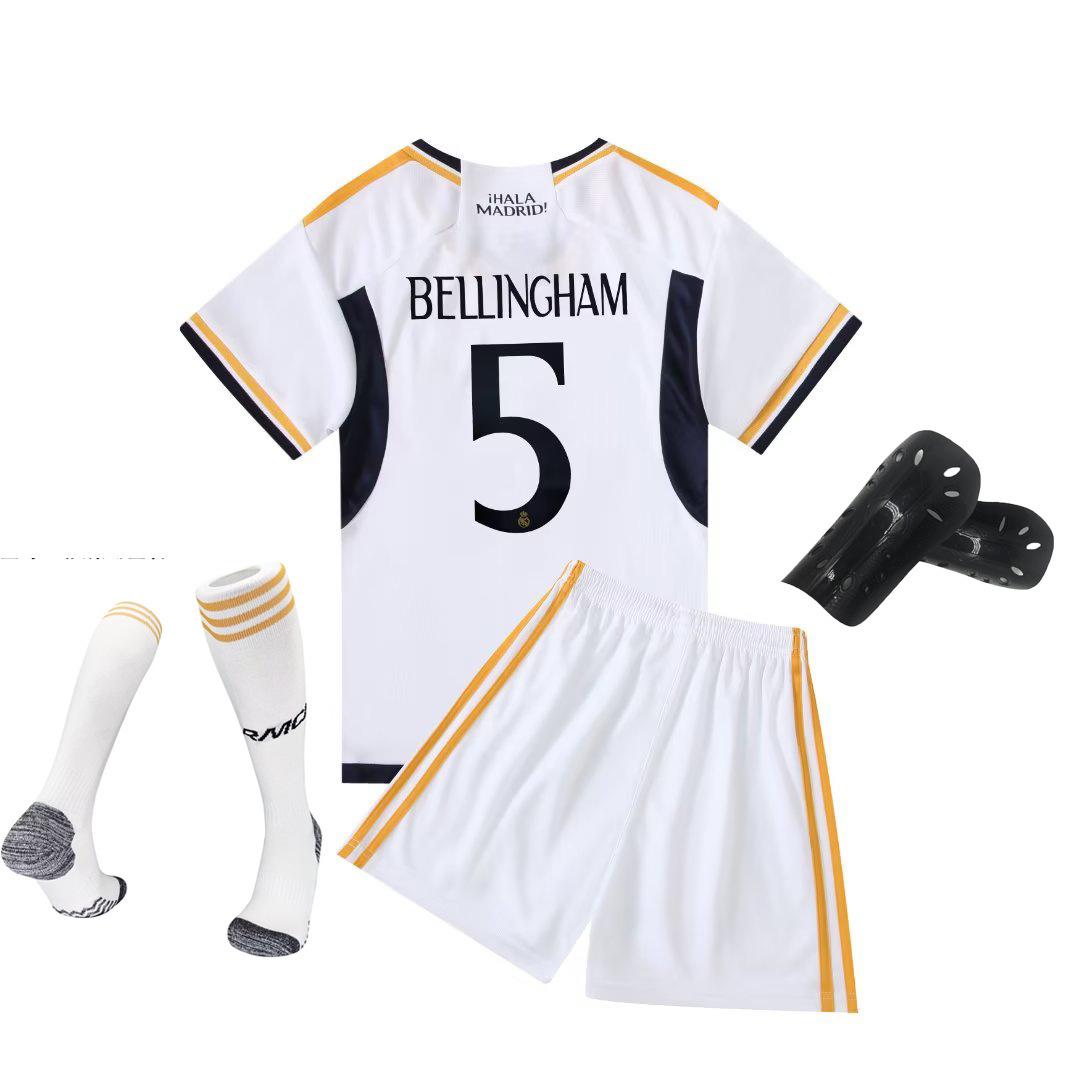 23-24 Royal M Home Court White No. 5 Club Football Jersey Children S Clothing Children S Set Size 14-30 30 yards/160
23-24 Royal M Home Court White No. 5 Club Football Jersey Children S Clothing Children S Set Size 14-30 30 yards/160