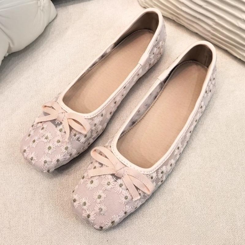 Fashion Sweet Daisy Embroidery Design Brand Ballet Flats Women Cute Square Toe Bow Decorated Mary Jane Shoes Cozy Mesh Low Heel Loafers 35 рожевий
Fashion Sweet Daisy Embroidery Design Brand Ballet Flats Women Cute Square Toe Bow Decorated Mary Jane Shoes Cozy Mesh Low Heel Loafers 35 рожевий