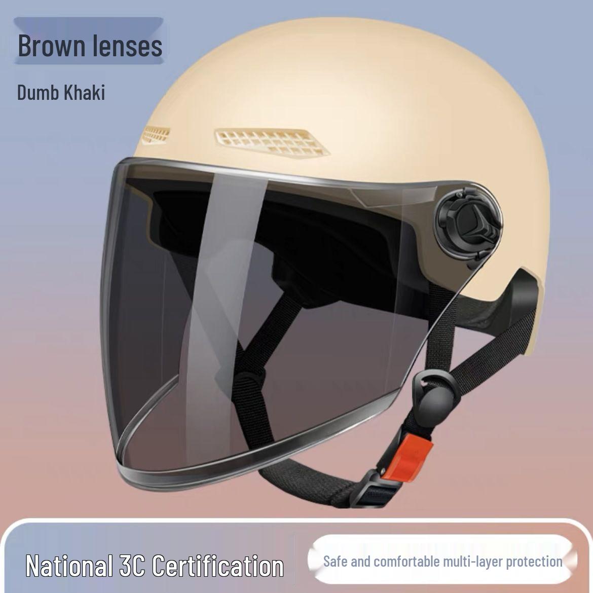 Unisex Breathable 3C Certified Electric Scooter & Motorcycle Half Helmet
Unisex Breathable 3C Certified Electric Scooter & Motorcycle Half Helmet