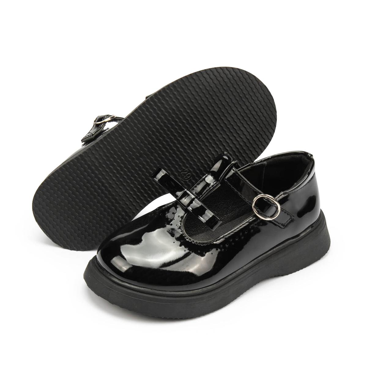 New Fashion Children s Shoes Simple Bow T Buckle Black Leather Shoes Classic Cute Versatile Princess Dress Shoes 26 чорний
New Fashion Children s Shoes Simple Bow T Buckle Black Leather Shoes Classic Cute Versatile Princess Dress Shoes 26 чорний
