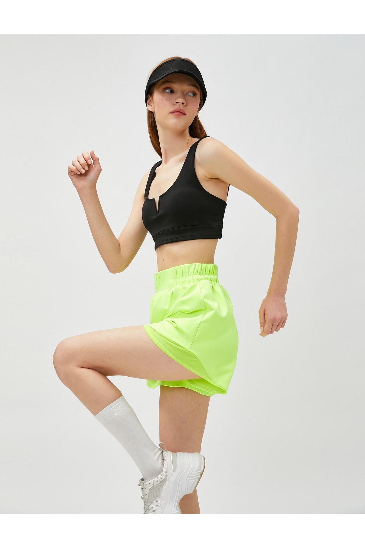 Спортивный бюстгальтер - Черный - Однотонный.. 
Спортивный бюстгальтер - Черный - Однотонный..