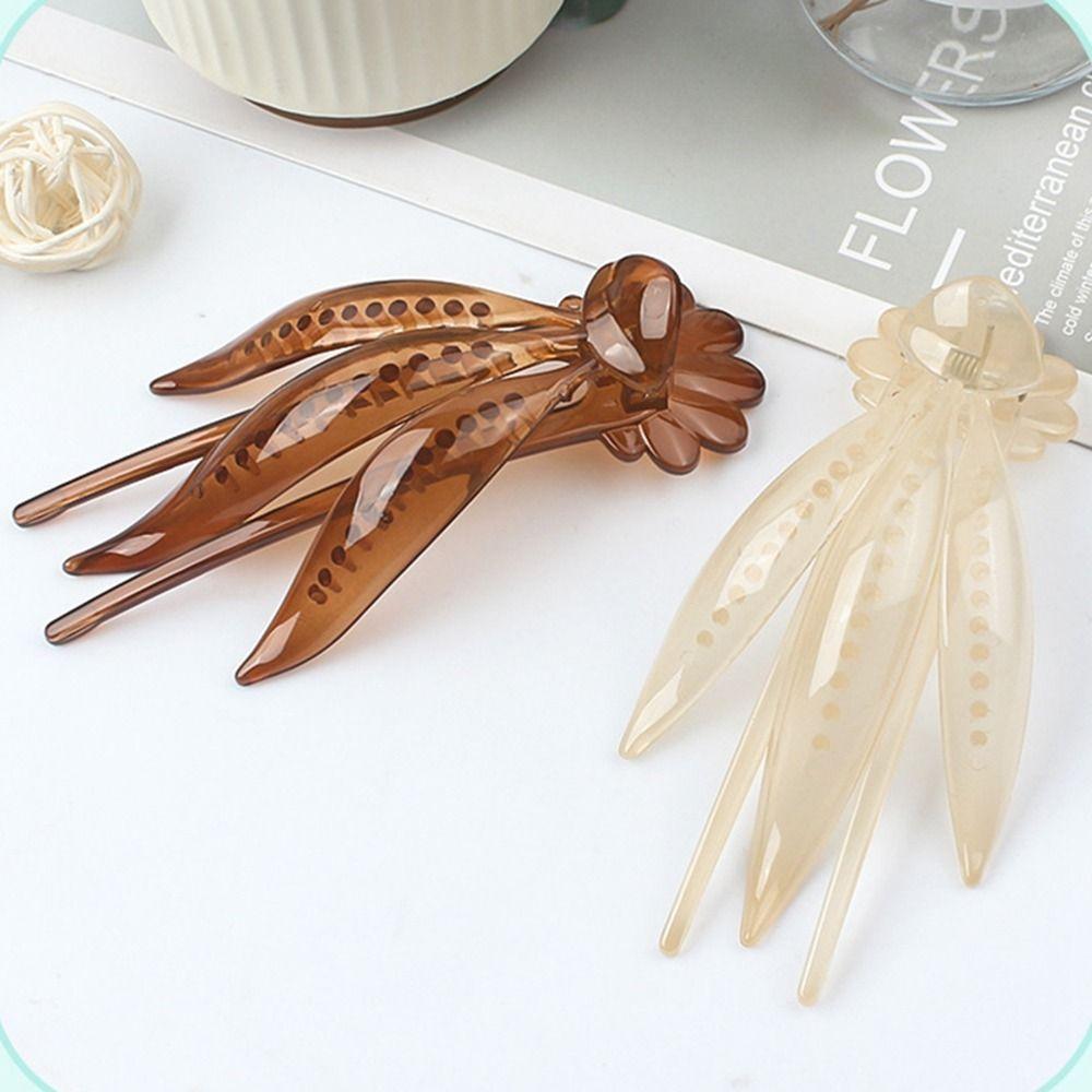 Claw Headwear Plastic Hair Clip Korean Style Hairpin Leaf Duckbill Clip Female Hair Accessories
Claw Headwear Plastic Hair Clip Korean Style Hairpin Leaf Duckbill Clip Female Hair Accessories