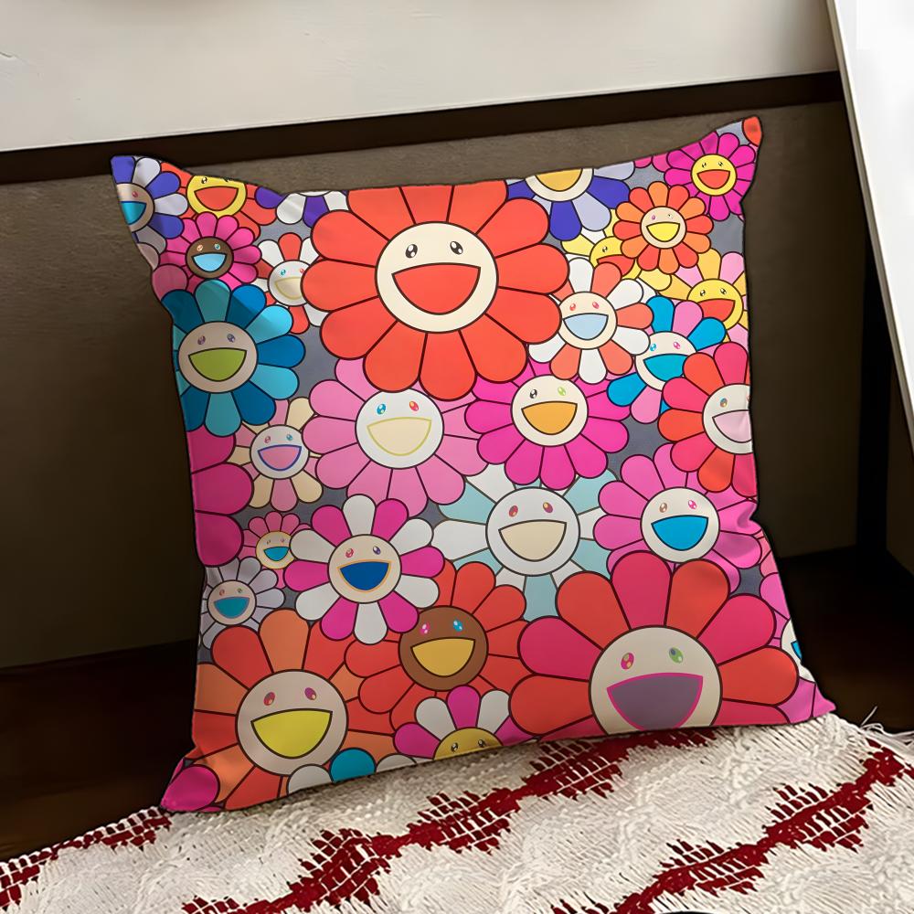 TTakashi MMurakami Cushion Cover Reversible Soft Durable Pillow Cover Home Car MultiScene Use for Daily Comfort 30X30cm
TTakashi MMurakami Cushion Cover Reversible Soft Durable Pillow Cover Home Car MultiScene Use for Daily Comfort 30X30cm