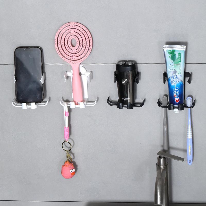 Настенный держатель для электробритвы, бритвы и зубной щетки без сверления белый
Настенный держатель для электробритвы, бритвы и зубной щетки без сверления белый