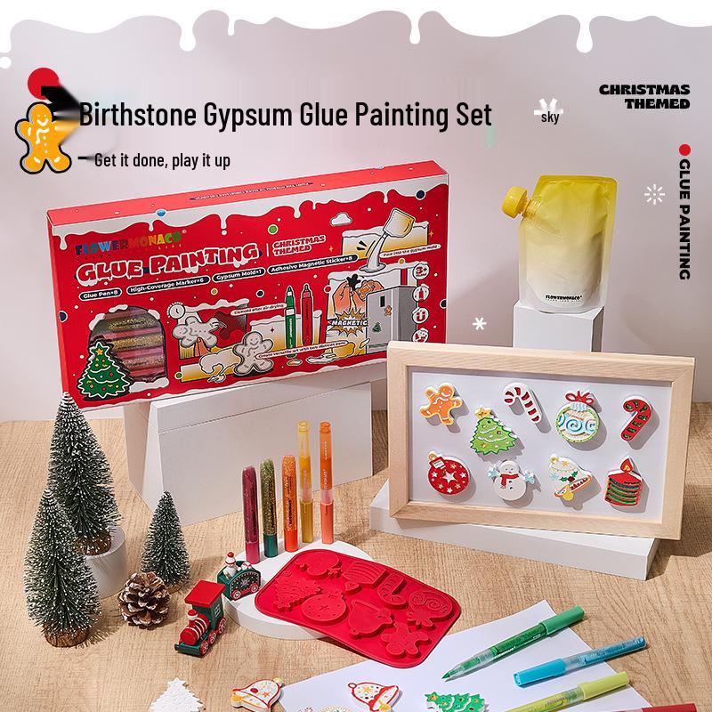Monaco Flower Bud Kids Christmas Craft Set: DIY Plaster Painting & Coloring Toys
Monaco Flower Bud Kids Christmas Craft Set: DIY Plaster Painting & Coloring Toys
