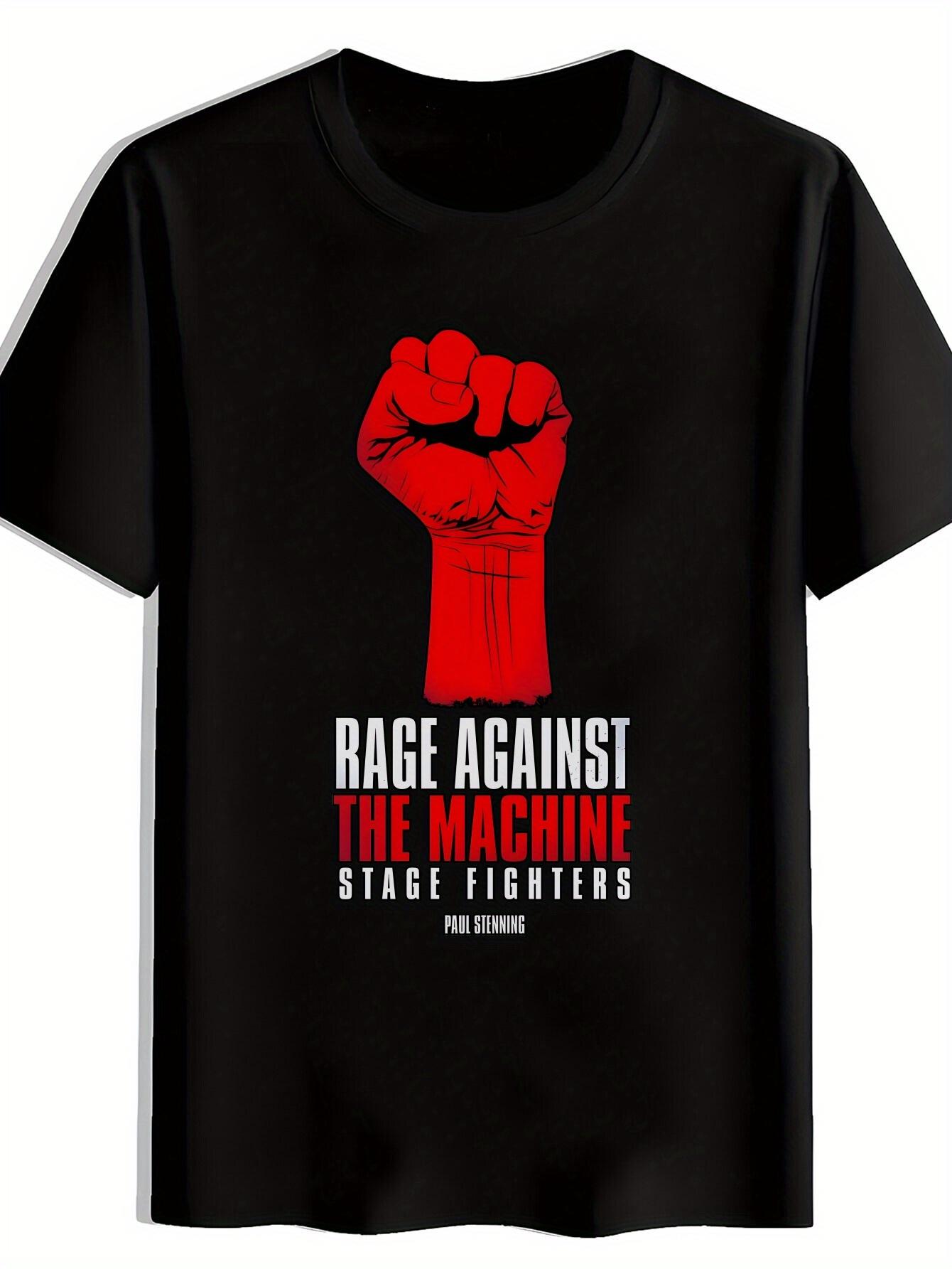 Vintage Rock Band Graphic T-shirt - Rage Against The Machine & Stage Fighters Design XXL
Vintage Rock Band Graphic T-shirt - Rage Against The Machine & Stage Fighters Design XXL