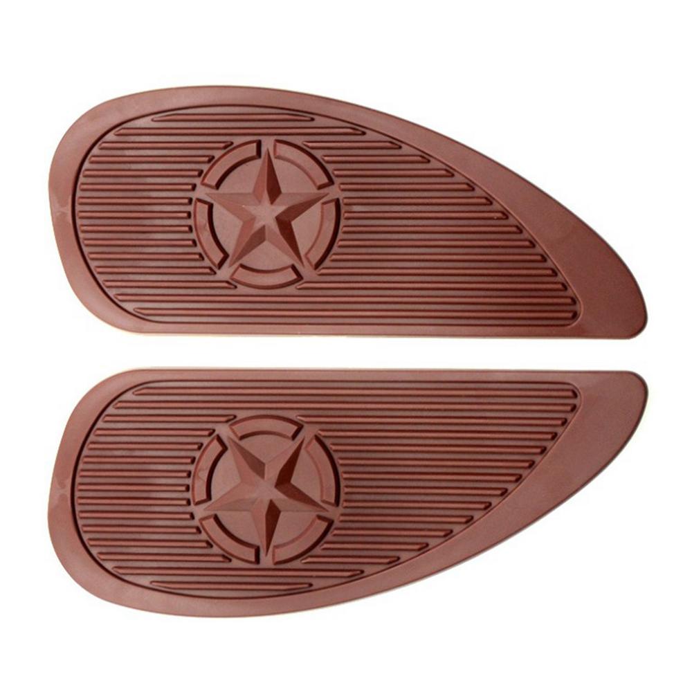 2PCS Motorbike Part Classic Vintage Motorcycle Tank Knee Pad Retro Motorcycle Gas Fuel Tank Rubber Stickers Pad Protector Sheath темно-коричневого кольору
2PCS Motorbike Part Classic Vintage Motorcycle Tank Knee Pad Retro Motorcycle Gas Fuel Tank Rubber Stickers Pad Protector Sheath темно-коричневого кольору