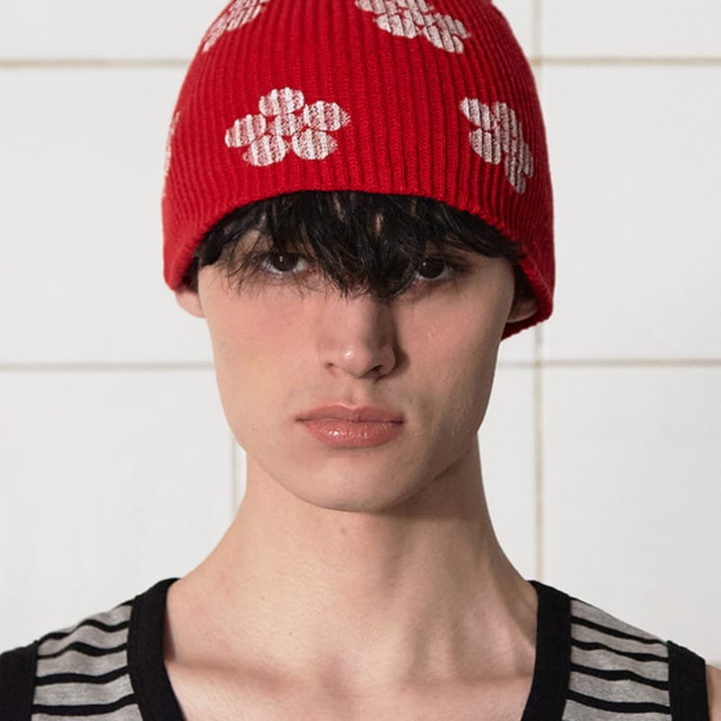 ШАПКА БИНИ ИЗ НЕАЛЛОИРОВАННОЙ ПРЯЖИ С ЦВЕТОЧНЫМ УЗОРОМ / КРАСНАЯ FREE
ШАПКА БИНИ ИЗ НЕАЛЛОИРОВАННОЙ ПРЯЖИ С ЦВЕТОЧНЫМ УЗОРОМ / КРАСНАЯ FREE