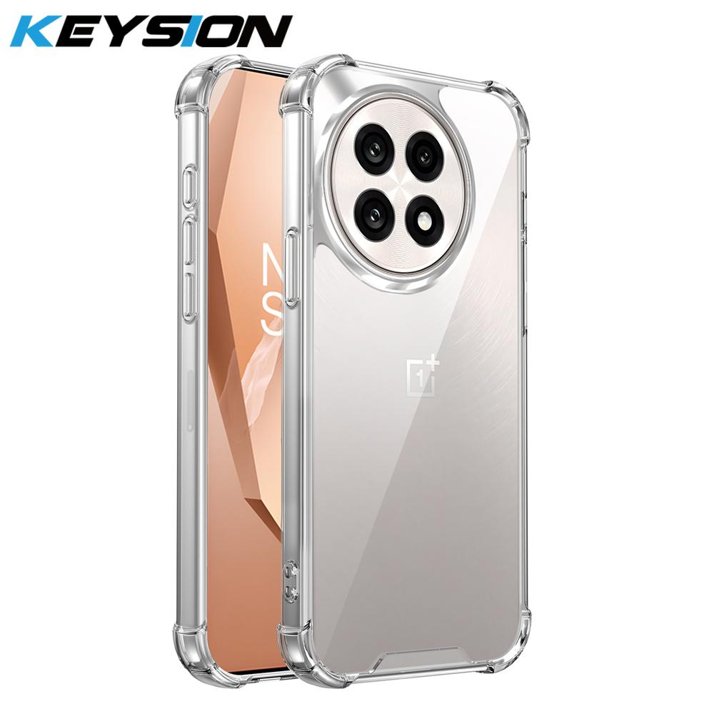 KEYSION Противоударный прозрачный чехол с четырьмя углами для OnePlus 13R 13 5G Мягкий ТПУ+ПК Прозрачная накладка для телефона для OnePlus 1+ Ace 5 Pro 5G for OnePlus Ace 5 Pro чистый
KEYSION Противоударный прозрачный чехол с четырьмя углами для OnePlus 13R 13 5G Мягкий ТПУ+ПК Прозрачная накладка для телефона для OnePlus 1+ Ace 5 Pro 5G for OnePlus Ace 5 Pro чистый
