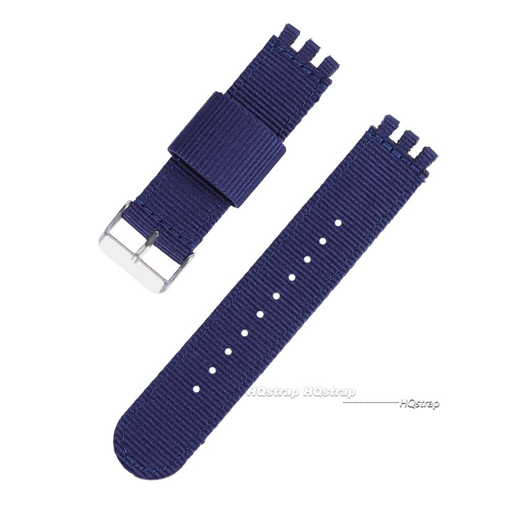 Nylon Watchband for Swatch Strap Fabric Canvas Watch Band for SWATCH 17mm 19mm 20mm Watch Strap Accessories Replacement Men Belt 17mm&rose gold buckle синій
Nylon Watchband for Swatch Strap Fabric Canvas Watch Band for SWATCH 17mm 19mm 20mm Watch Strap Accessories Replacement Men Belt 17mm&rose gold buckle синій