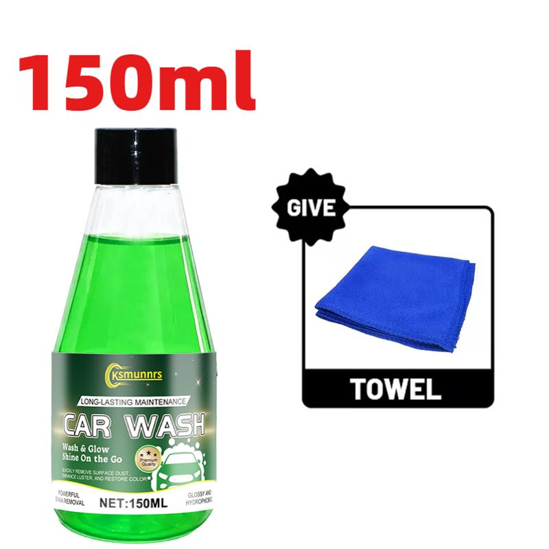 150ml High Foam Concentrated Car Wash Liquid, Powerful Decontamination, Polishing & Paint Care, pH Neutral, Suitable for Cars, S
150ml High Foam Concentrated Car Wash Liquid, Powerful Decontamination, Polishing & Paint Care, pH Neutral, Suitable for Cars, S