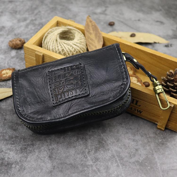 Vegetable Tanned Leather Top Layer Pure Cowhide Handmade Key Bag Men s Embossed Large Capacity Zipper Simple Car Key Bag Card Bag Women черный серый
Vegetable Tanned Leather Top Layer Pure Cowhide Handmade Key Bag Men s Embossed Large Capacity Zipper Simple Car Key Bag Card Bag Women черный серый