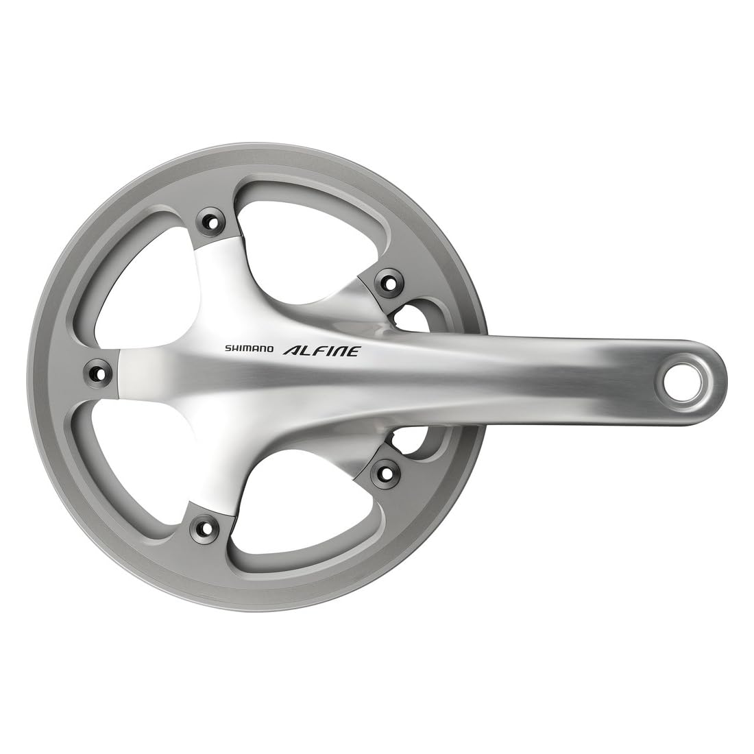 Передняя звездочка SHIMANO 45T 170 мм с защитой цепи EFCS501CB5C1S ALFINE FC-S501-S (Одиночный охранник)
Передняя звездочка SHIMANO 45T 170 мм с защитой цепи EFCS501CB5C1S ALFINE FC-S501-S (Одиночный охранник)