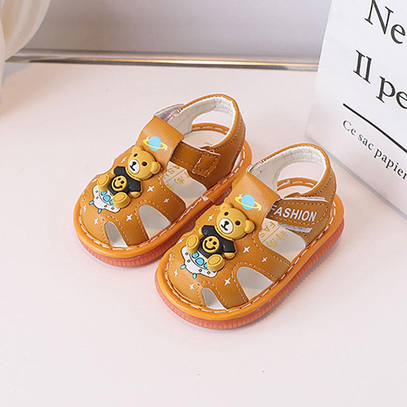 Baby Soft-soled Sandals Girls 0-2 Years Old Infants Boys Cartoon Toddlers Some Shoes Are Called Shoes 19 темно-коричневого кольору
Baby Soft-soled Sandals Girls 0-2 Years Old Infants Boys Cartoon Toddlers Some Shoes Are Called Shoes 19 темно-коричневого кольору