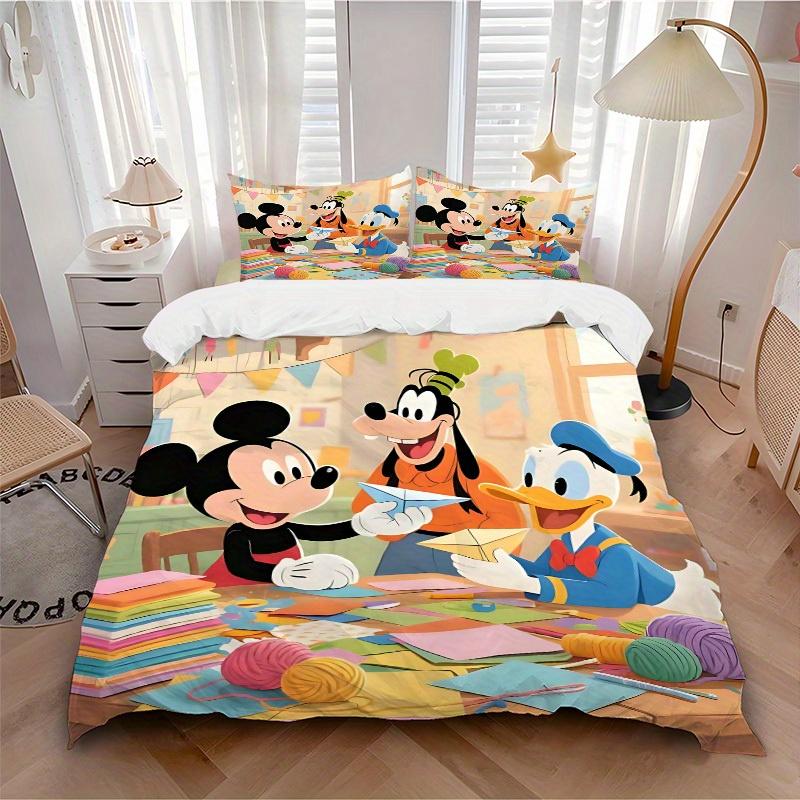 3pcs Mickey And Friend 1 Cover+2 Pillowcases, Pillow Inserts Not Included, Machine Washable, All-Season Use, Teen and Adult Rooms140 135x200cm
3pcs Mickey And Friend 1 Cover+2 Pillowcases, Pillow Inserts Not Included, Machine Washable, All-Season Use, Teen and Adult Rooms140 135x200cm