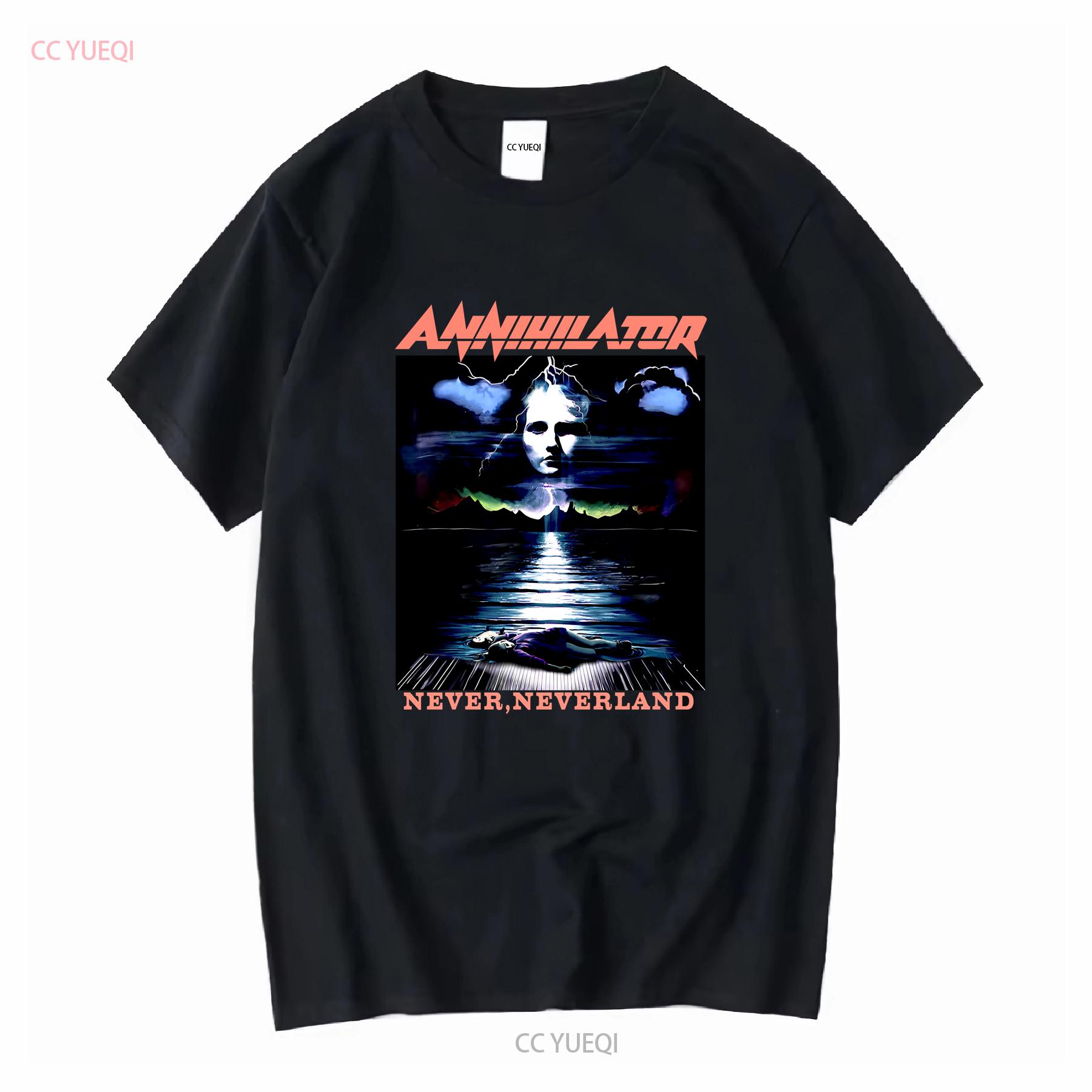 Dead 90s ANNIHILATOR NEVER NEVERLAND T shirt SizeL Made in Pakistan Vintage vintage Washed Breathable Unisex Stretched Stylish 4XL
Dead 90s ANNIHILATOR NEVER NEVERLAND T shirt SizeL Made in Pakistan Vintage vintage Washed Breathable Unisex Stretched Stylish 4XL