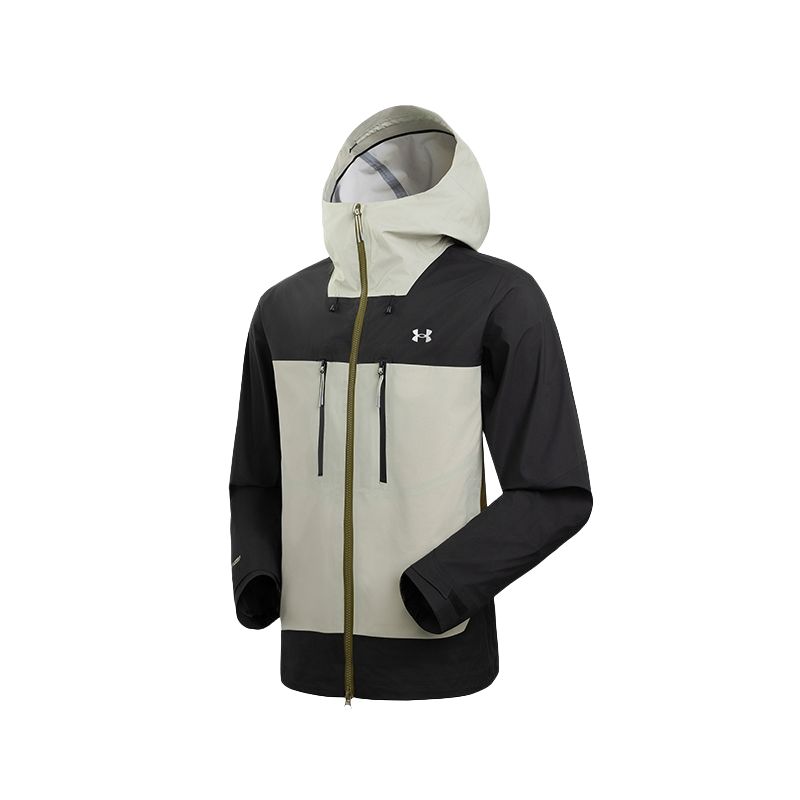 Under Armour Stylish Minimalist Hooded Waterproof Windproof Breathable Durable Rain Jacket Men Outerwear Cool-Tea-Gray Black 15112100-0100 S
Under Armour Stylish Minimalist Hooded Waterproof Windproof Breathable Durable Rain Jacket Men Outerwear Cool-Tea-Gray Black 15112100-0100 S