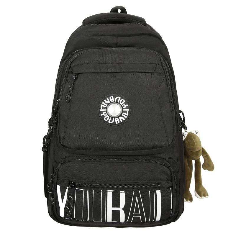 Рюкзак для ученика средней школы, мужской, большой вместимости, многослойный, женский, дорожный, водонепроницаемый, для компьютера чёрный
Рюкзак для ученика средней школы, мужской, большой вместимости, многослойный, женский, дорожный, водонепроницаемый, для компьютера чёрный