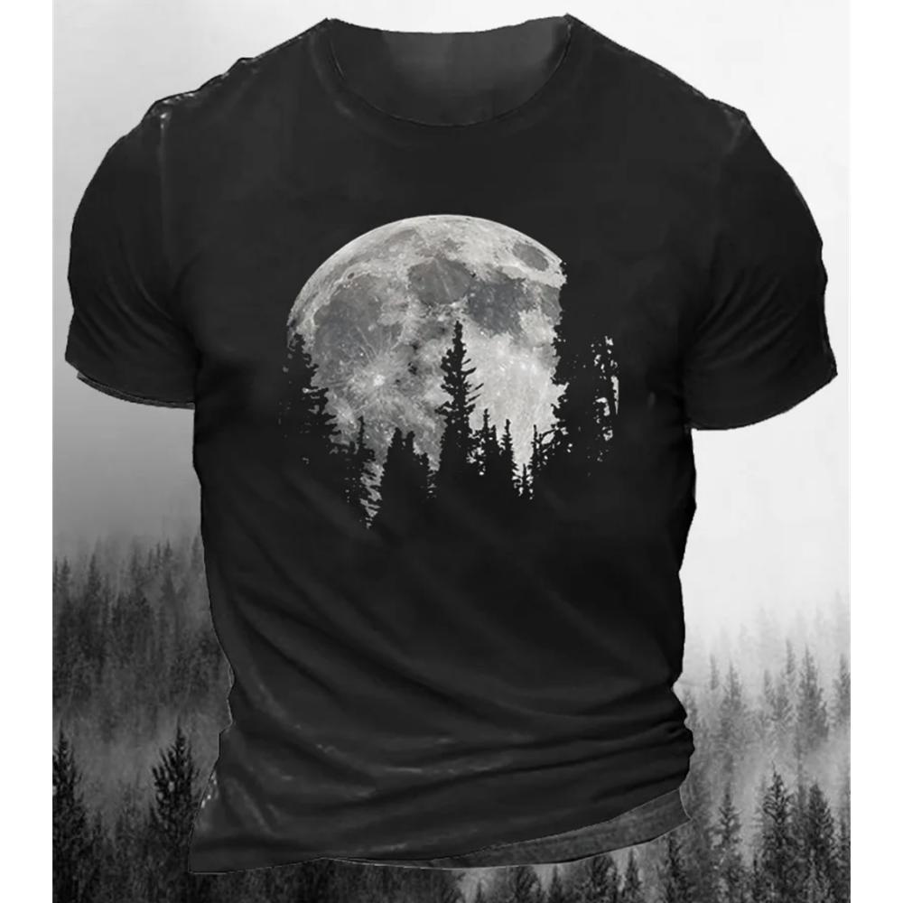 3d Print Vintage Men S T-Shirt Moon Forest Pattern Printing Loose Oversized-Shirts Classic Men S Clothing Street Casual Tees Short Sleeve XXXXXL чорний
3d Print Vintage Men S T-Shirt Moon Forest Pattern Printing Loose Oversized-Shirts Classic Men S Clothing Street Casual Tees Short Sleeve XXXXXL чорний