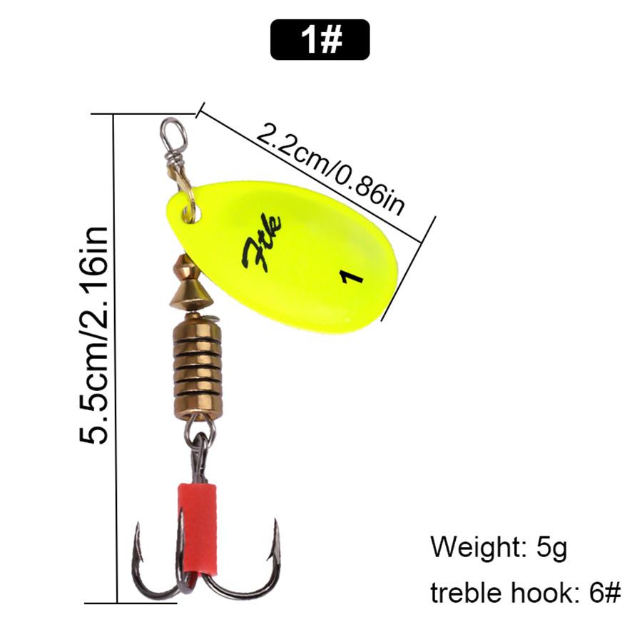 FTK Spinner Bait Mepps 5 г 8 г 11 г 15 г Спиннер-приманки для щуки Road Runner с металлическим шлангом с двойными крючками Приманка для форели, приманка для окуня 1# жёлтый
FTK Spinner Bait Mepps 5 г 8 г 11 г 15 г Спиннер-приманки для щуки Road Runner с металлическим шлангом с двойными крючками Приманка для форели, приманка для окуня 1# жёлтый