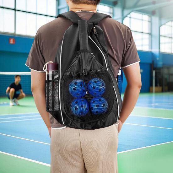 Рюкзак Pickleball для мужчин и женщин, регулируемый через плечо, сумка для весла Pickleball с держателем для бутылки с водой для тенниса, принадлежности для пиклбола чёрный
Рюкзак Pickleball для мужчин и женщин, регулируемый через плечо, сумка для весла Pickleball с держателем для бутылки с водой для тенниса, принадлежности для пиклбола чёрный