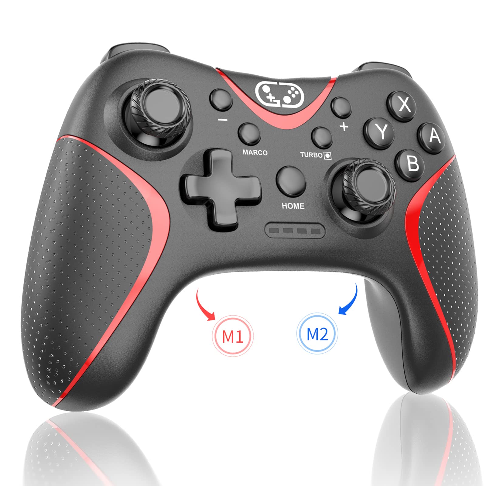 Оновлений контролер Sungale 2025 для Switch 2 з автоматичним вогнем, макросами, Bluetooth, гіроскопом, 10 годин безперервної роботи, сумісний зі Switch, iOS
Оновлений контролер Sungale 2025 для Switch 2 з автоматичним вогнем, макросами, Bluetooth, гіроскопом, 10 годин безперервної роботи, сумісний зі Switch, iOS