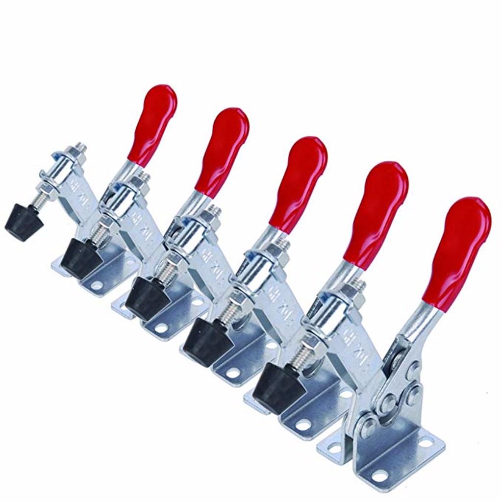 5PC Toggle Clamp 201 Hand Tool Holding Capacity Antislip Quick Release Fixture
5PC Toggle Clamp 201 Hand Tool Holding Capacity Antislip Quick Release Fixture