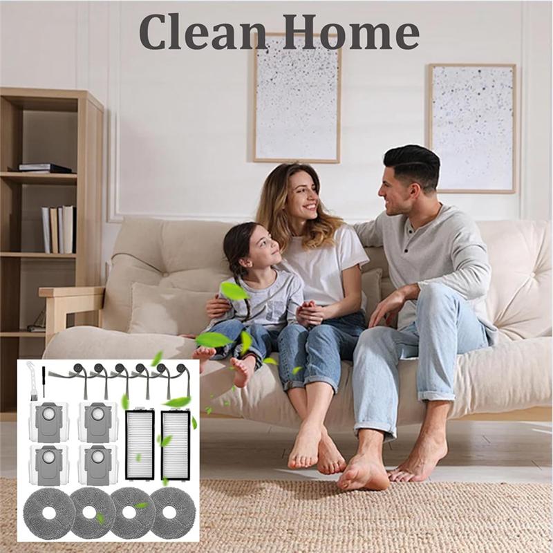 A65T-For Roborock Saros Z70 Vacuum Cleaner Side Brush Hepa Filter Mop Cloth Dust Bags Replacement Parts
A65T-For Roborock Saros Z70 Vacuum Cleaner Side Brush Hepa Filter Mop Cloth Dust Bags Replacement Parts
