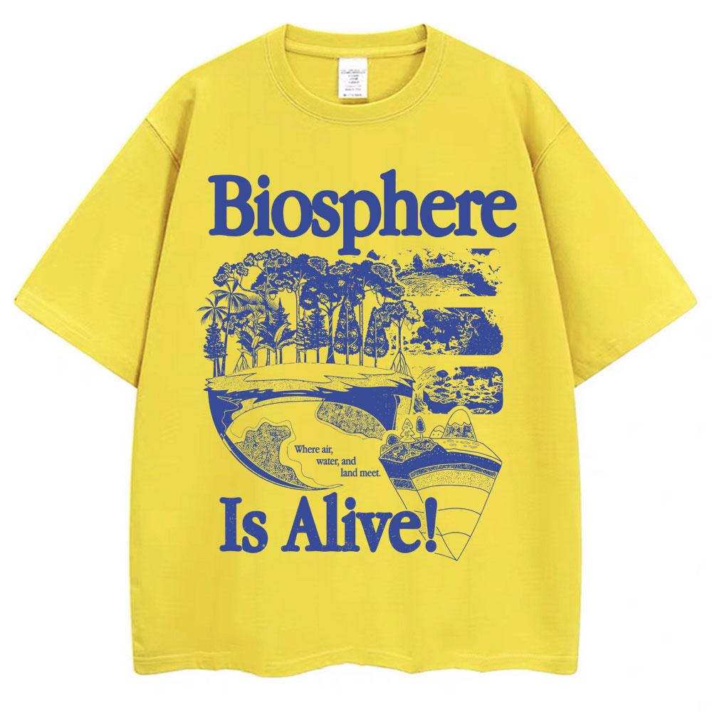 Biosphere 90s Vintage Science Graphic T-shirt Men Women Fashion Biolody Nature Short Sleeve Oversized Cotton Y2k T Shirts 3XL
Biosphere 90s Vintage Science Graphic T-shirt Men Women Fashion Biolody Nature Short Sleeve Oversized Cotton Y2k T Shirts 3XL