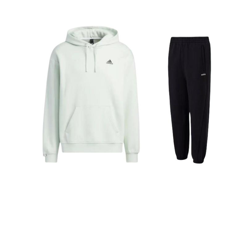 Adidas Однотонная толстовка с капюшоном и карманом-кенгуру, удобные модные длинные брюки, повседневный спортивный костюм, костюм унисекс JX9405+-IV7593 S
Adidas Однотонная толстовка с капюшоном и карманом-кенгуру, удобные модные длинные брюки, повседневный спортивный костюм, костюм унисекс JX9405+-IV7593 S