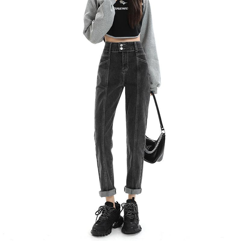 Джинсы-шаровары для женщин Осенью Штаны-папы Шаровары Брюки-морковки Свободные и стройные и толстые MM Маленький человек Девять очков 2XL
Джинсы-шаровары для женщин Осенью Штаны-папы Шаровары Брюки-морковки Свободные и стройные и толстые MM Маленький человек Девять очков 2XL