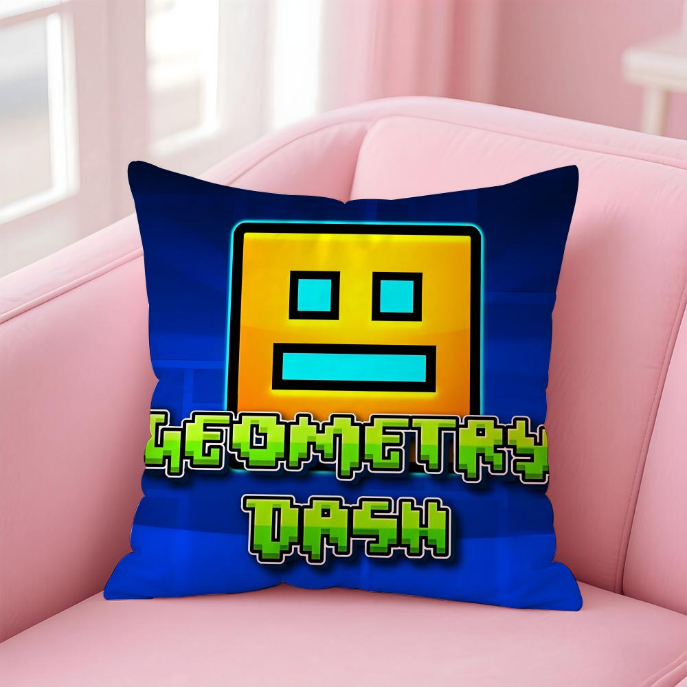 Game Cartoon G-Geometry Dash game Cushion Cover Comfortable Reversible Pillow Cover Ideal for Car Sofa Bedroom & Beyond 12x12Inch
Game Cartoon G-Geometry Dash game Cushion Cover Comfortable Reversible Pillow Cover Ideal for Car Sofa Bedroom & Beyond 12x12Inch