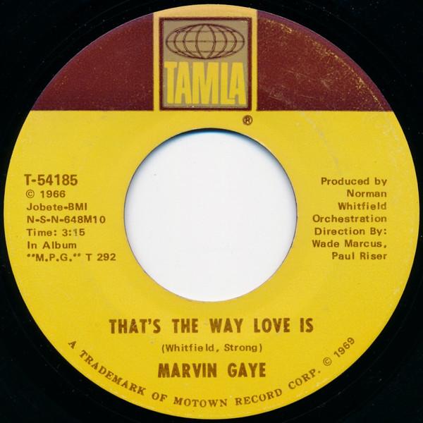 7-дюймовая пластинка MARVIN GAYE - That s The Way Love Is T54185 Tamla 1969 США Соул/Фанк б/у
7-дюймовая пластинка MARVIN GAYE - That s The Way Love Is T54185 Tamla 1969 США Соул/Фанк б/у
