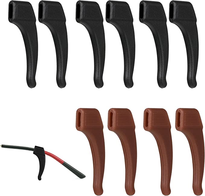 Pack of 5 Glasses Anti-slip Ear Hooks Tip Eyeglasses Temple Portable Sport Riding Jogging Walking Holder for Kids Adults
Pack of 5 Glasses Anti-slip Ear Hooks Tip Eyeglasses Temple Portable Sport Riding Jogging Walking Holder for Kids Adults