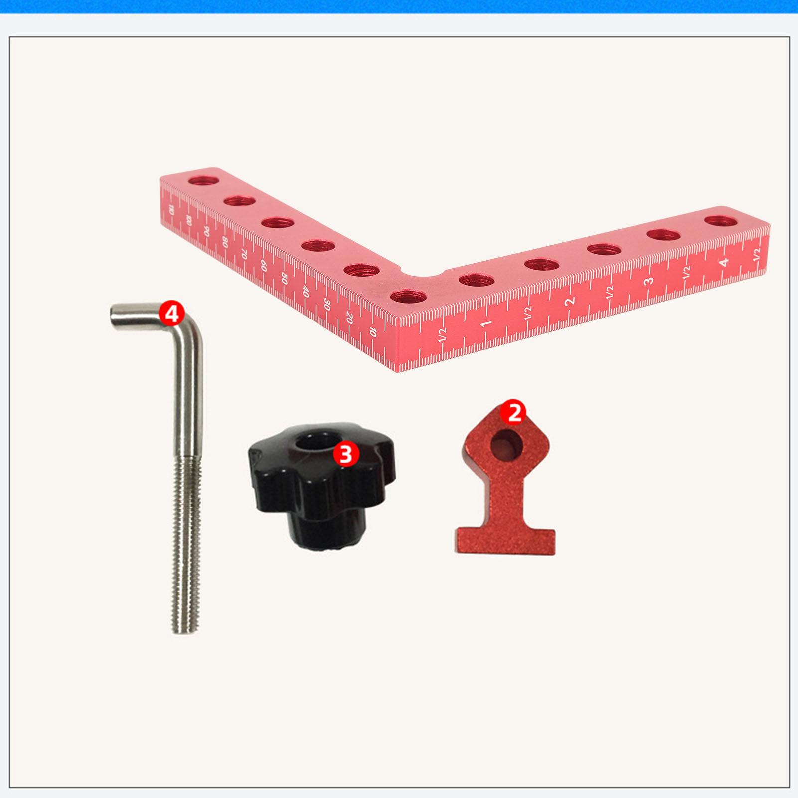 Corner Clamp 90 Degrees 120 X 120mm Right Angle Fixing Clamp Quick Clamp Widely for Woodworking
Corner Clamp 90 Degrees 120 X 120mm Right Angle Fixing Clamp Quick Clamp Widely for Woodworking