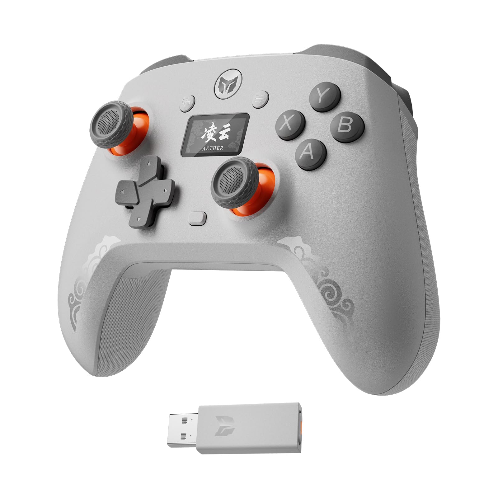 BIGBIG WON Aether PC LCD Hall Joystick 12 Bit App Gamepad for Wireless Controller Controller, Display, & Triggers, ADC, Switch/PC/iOS/Android
BIGBIG WON Aether PC LCD Hall Joystick 12 Bit App Gamepad for Wireless Controller Controller, Display, & Triggers, ADC, Switch/PC/iOS/Android