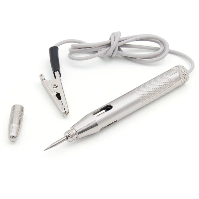 Practical New Test pens Car Circuit Fuse Electrical Testers Voltage Tester 6V/12V/24V Probe Pen Pencil Test Light
Practical New Test pens Car Circuit Fuse Electrical Testers Voltage Tester 6V/12V/24V Probe Pen Pencil Test Light