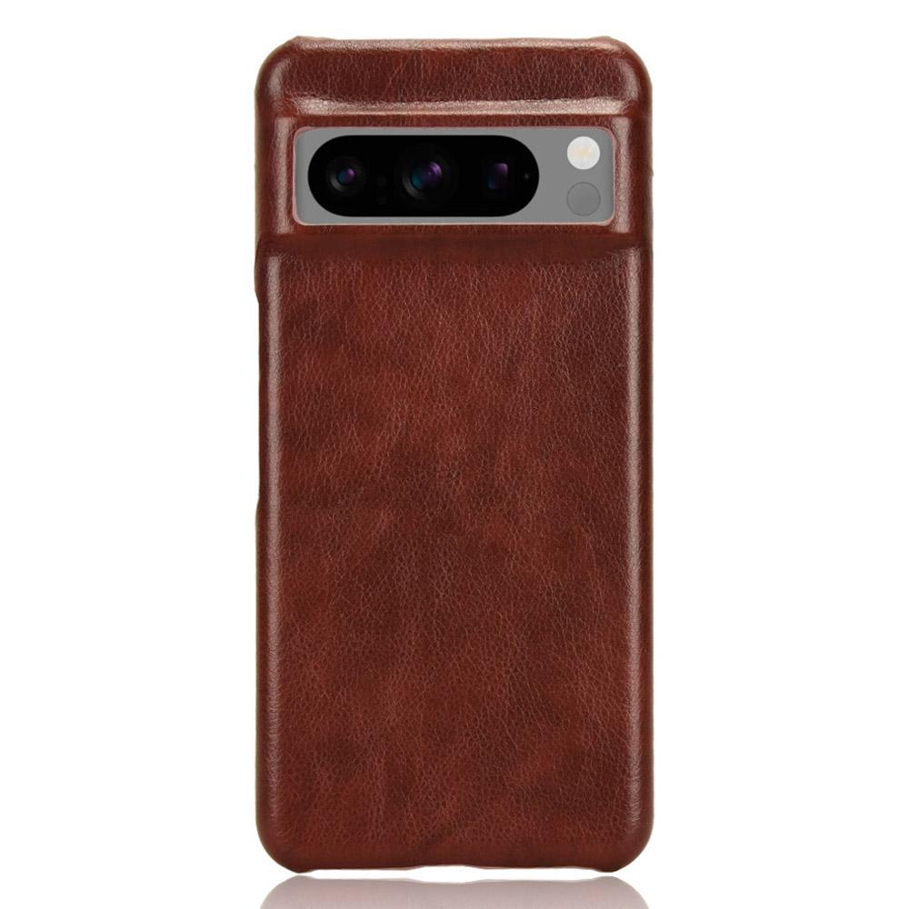 For Google Pixel 8 Pro Case Scratchproof PU Leather+PC Litchi Texture Phone Cover Brown
For Google Pixel 8 Pro Case Scratchproof PU Leather+PC Litchi Texture Phone Cover Brown