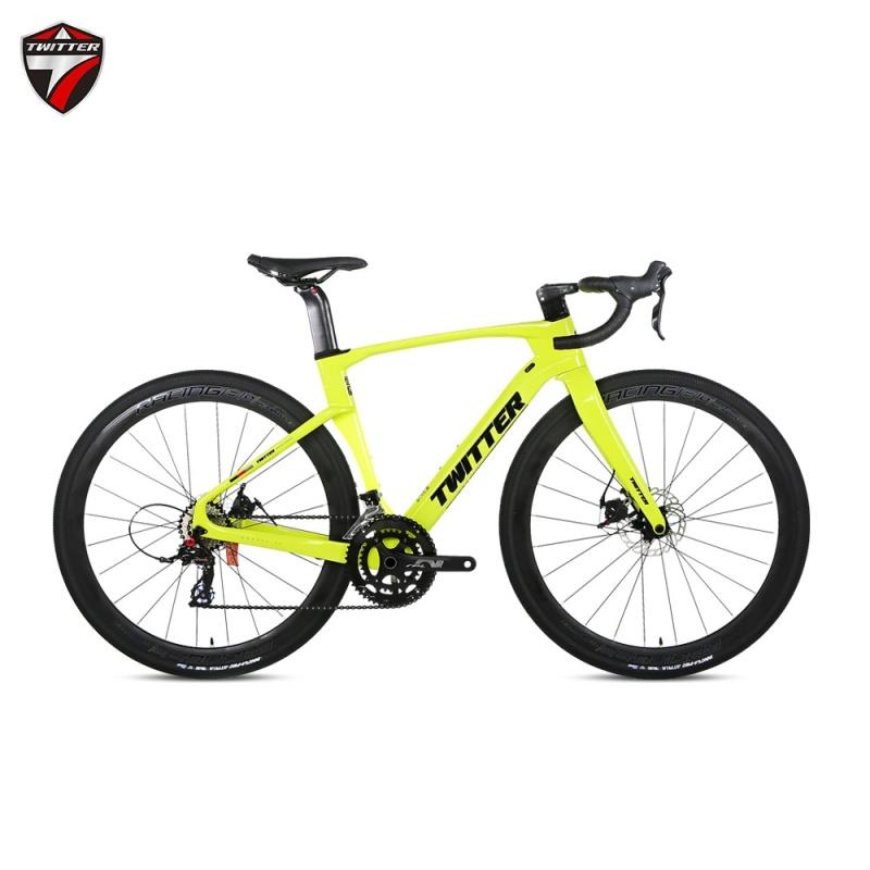 Twitter Carbon Gravel BIKE V3-RS24, карбоновая рама, карбоновый подседельный штырь, карбоновая вилка, подходит для роста 185-195 см, желтый
Twitter Carbon Gravel BIKE V3-RS24, карбоновая рама, карбоновый подседельный штырь, карбоновая вилка, подходит для роста 185-195 см, желтый