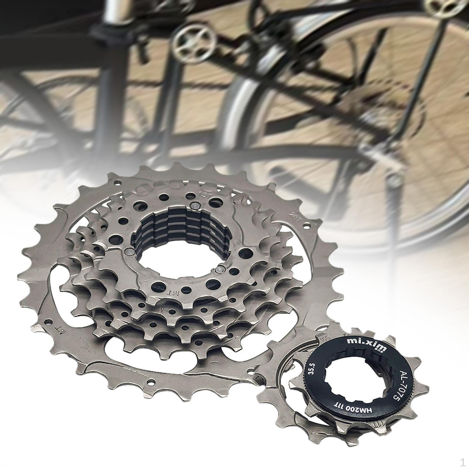 Велосипедна зірочка з вивільненим ходом, 7-швидкісна надлегка сталь, високоміцний маховик, ремонт чорний
Велосипедна зірочка з вивільненим ходом, 7-швидкісна надлегка сталь, високоміцний маховик, ремонт чорний